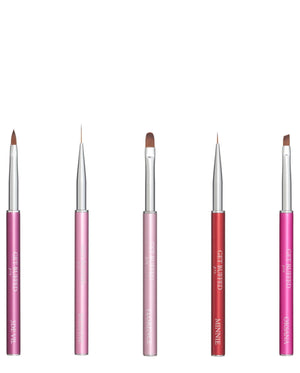 Collection of 5 GET BUFFED PRO BRUSHES